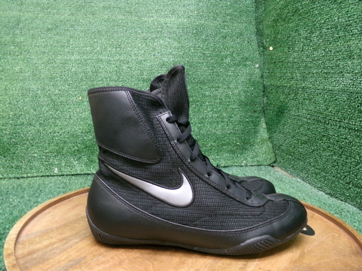Nike Machomai 321819-001 Black/Dark Grey Boxing Shoes Men's Size 6