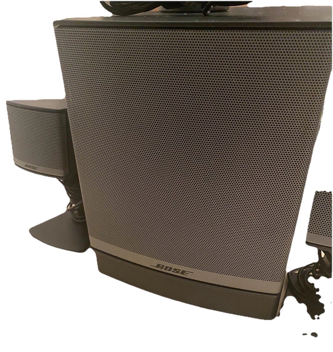 BOSE Companion 3 Series ll Multimedia Speaker System Set Deep Bass