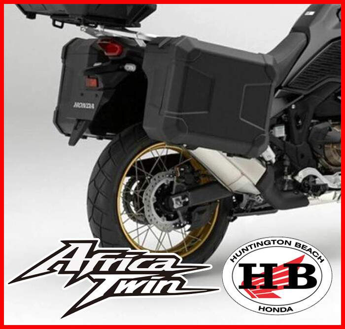HONDA OEM POLY PANNIER SET LEFT & RIGHT 2020 - 2025 AFRICA TWIN