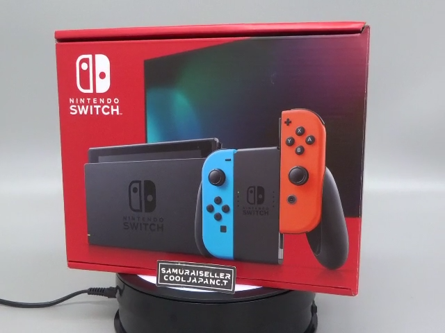 Nintendo Switch Console HAC-S-KABAA Neon Blue/Red Joy-Con Japan