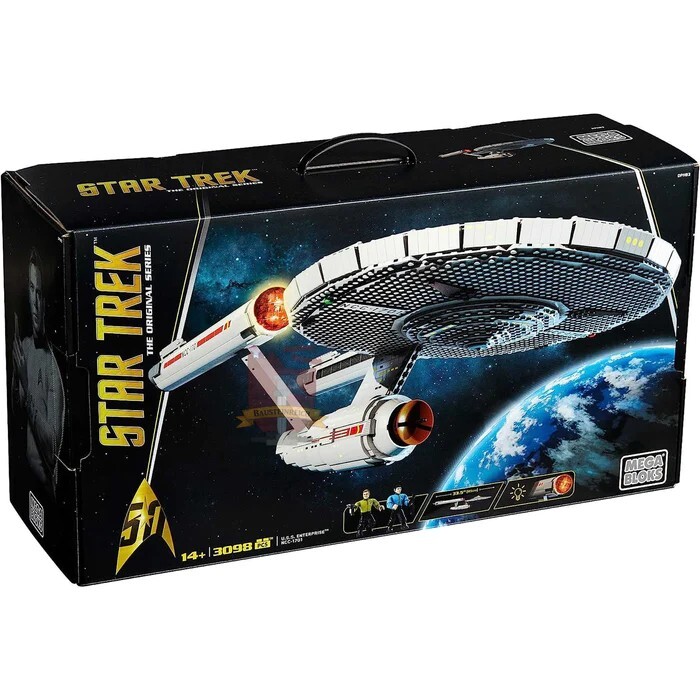 Collector Mega Bloks Star Trek USS Enterprise NCC 1701 ! (Ships