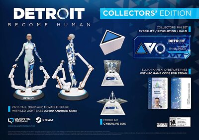 Limited Run Detroit Become Human Collector's Edition PC Kara