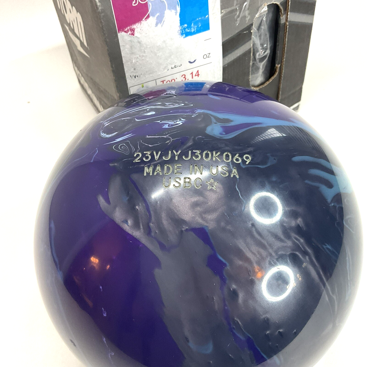 Storm Journey Belmo Pearl Bowling Ball 14.12 Pounds Mid Weight 1.5