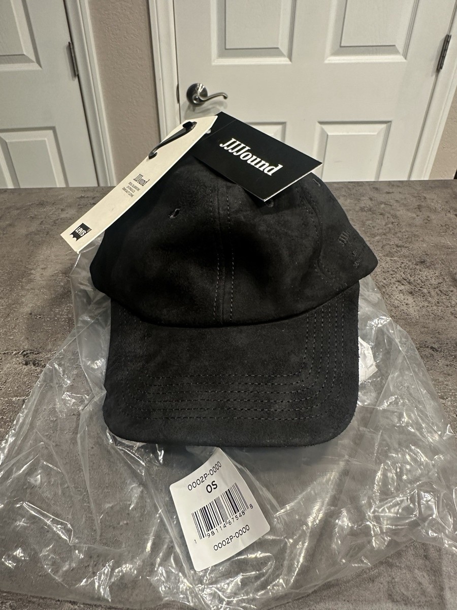 Levi's x JJJJound Suede Leather Baseball Cap Hat Black RARE