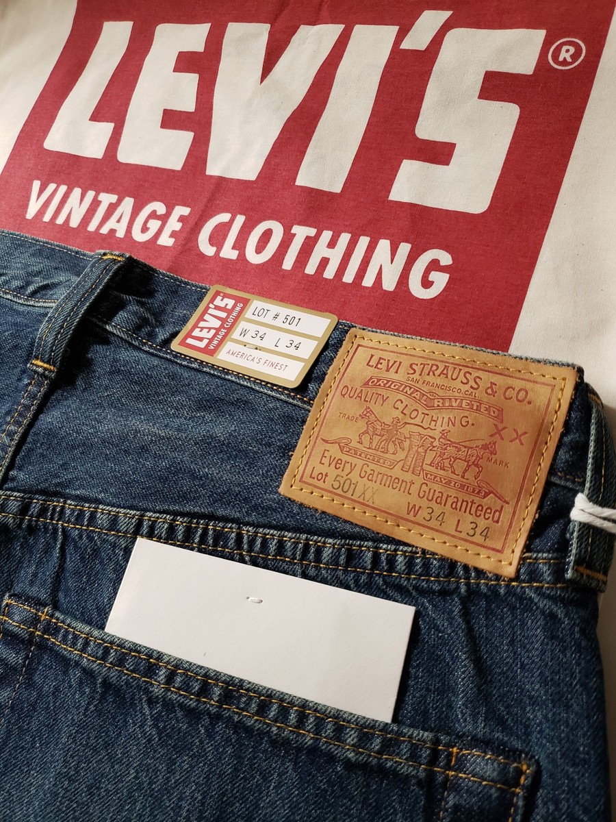 LEVI'S 1947 ® 501 xx LVC Vintage Clothing JAPANESE Red Selvedge