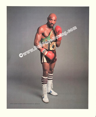 Vintage Large Marvelous Marvin Hagler Boxing Fight 12 3/4