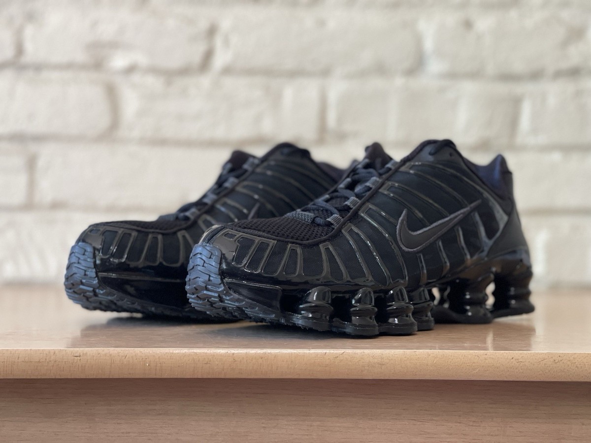 Nike Shox TL Shoes Black Metallic Hermatite AV3595-002 Men 7