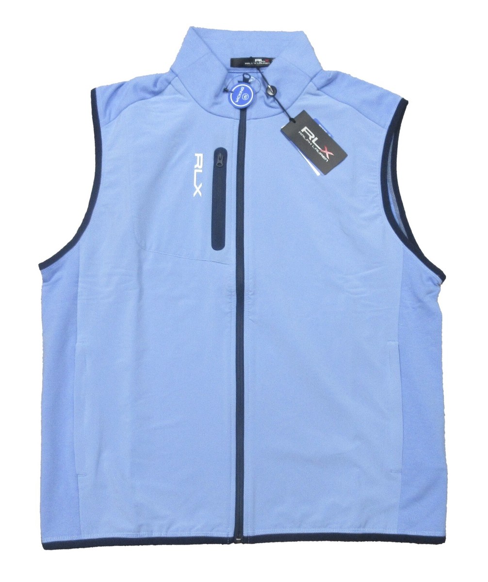 RLX Ralph Lauren Men's Fall Blue Lightweight Moisture Wicking Full