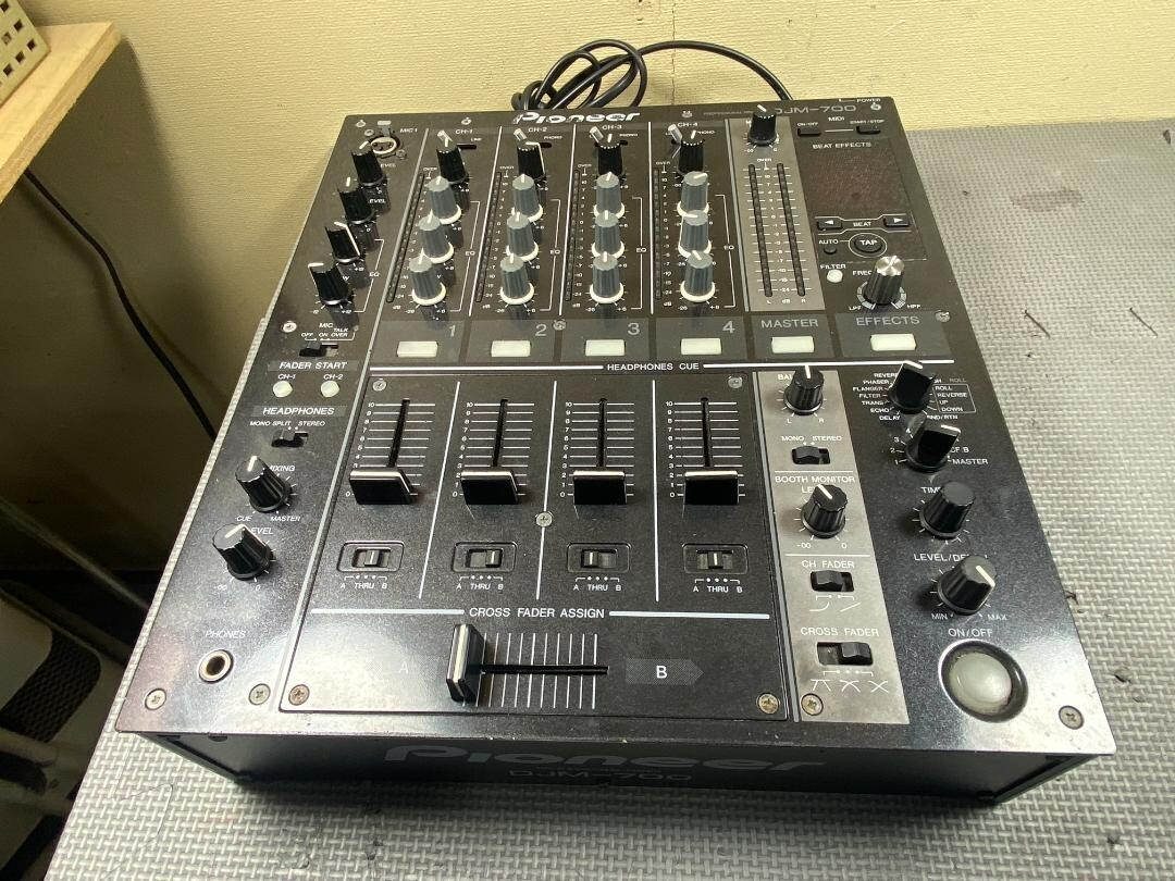 メンテナンス済み 美品 Pioneer DJM-700 フィルター装備 メンテナンス