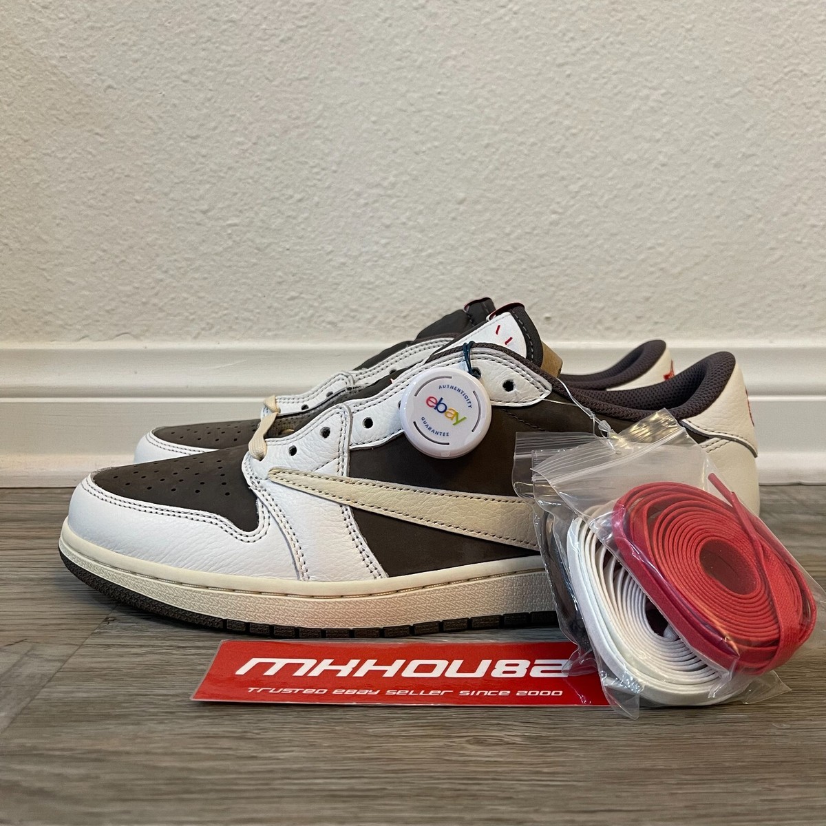 New Air Jordan 1 Low OG AJ1 Travis Scott Sail Reverse Mocha DM7866