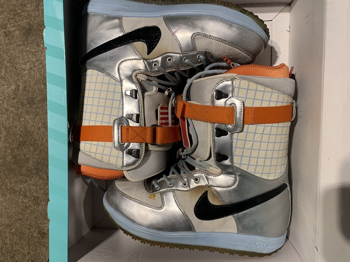 Nike Zoom Force 1 Snowboard Boots Danny Kass Rare Limited Olympic