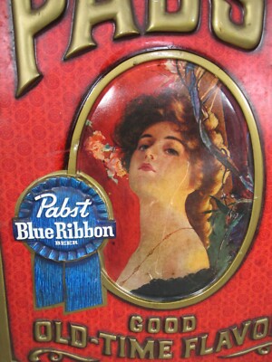 Vintage 1960s/70s Pabst Blue Ribbon Beer PBR Sign | eBay
