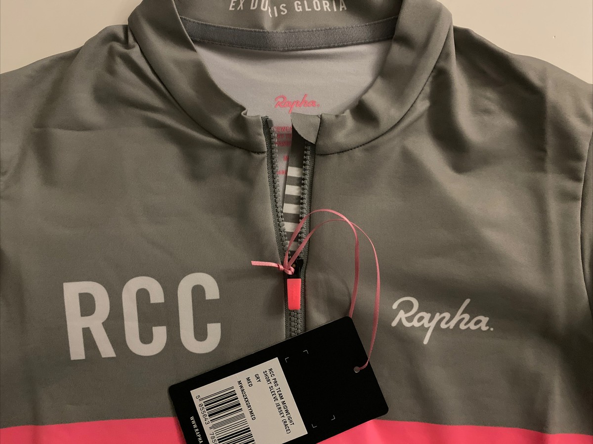 Rapha RCC PRO TEAM SS Midweight Race Jersey Grey BNWT Size M | eBay