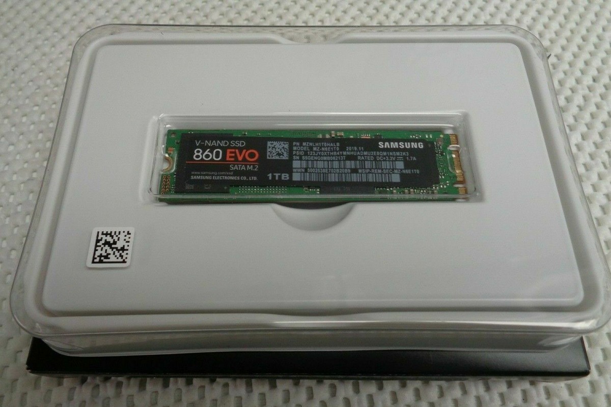 NEW Samsung SSD 860 EVO M.2 2280 1TB 1.0TB SATA III 3D NAND