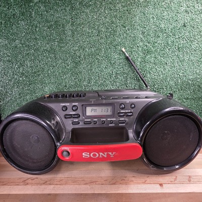 Sony ESP Sports CFD-980 Water Resistant CD Radio Cassette Boombox