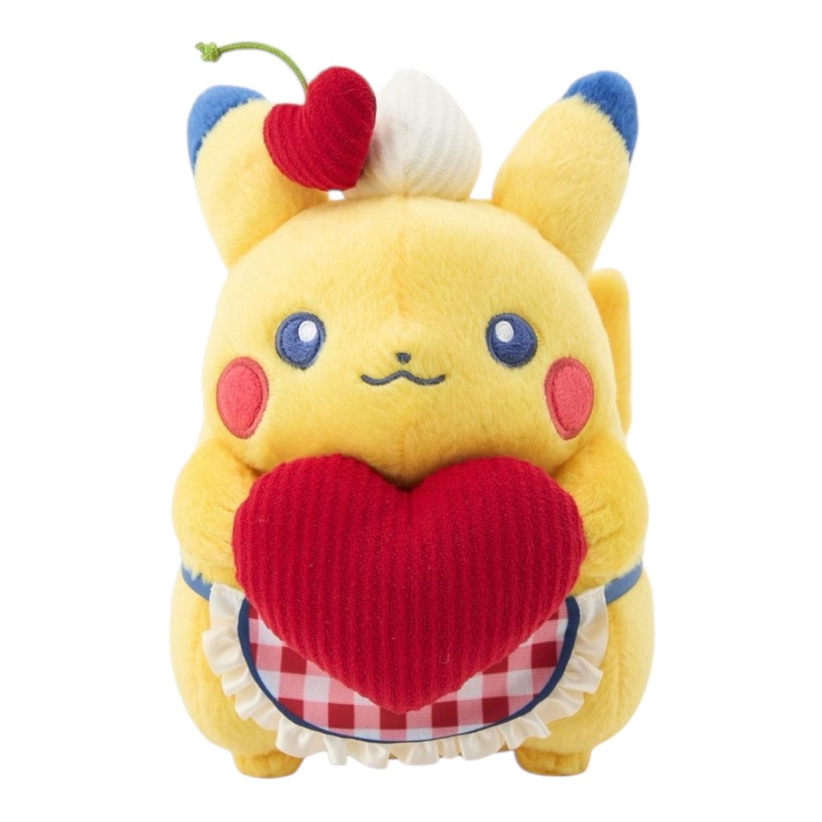2sets Pokemon Center Original PIKACHU DINER Plush Mascot Keychain