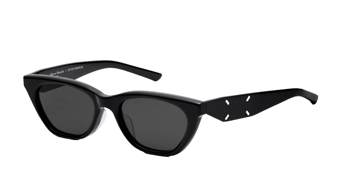 Gentle Monster x Maison Margiela MM208 Black Gray Sunglasses