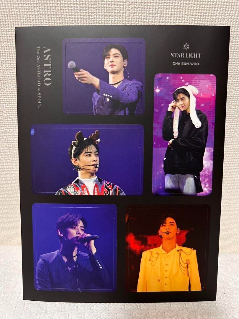 ASTRO starlight DVD The 2nd Astroad to Seoul sticker photocard Cha