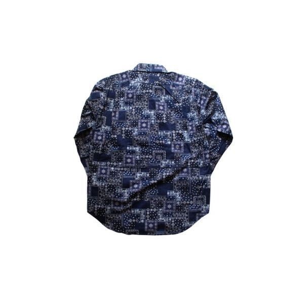 ENGINEERED GARMENTS Combo Short Collar Shirt - Bandana Patchwork