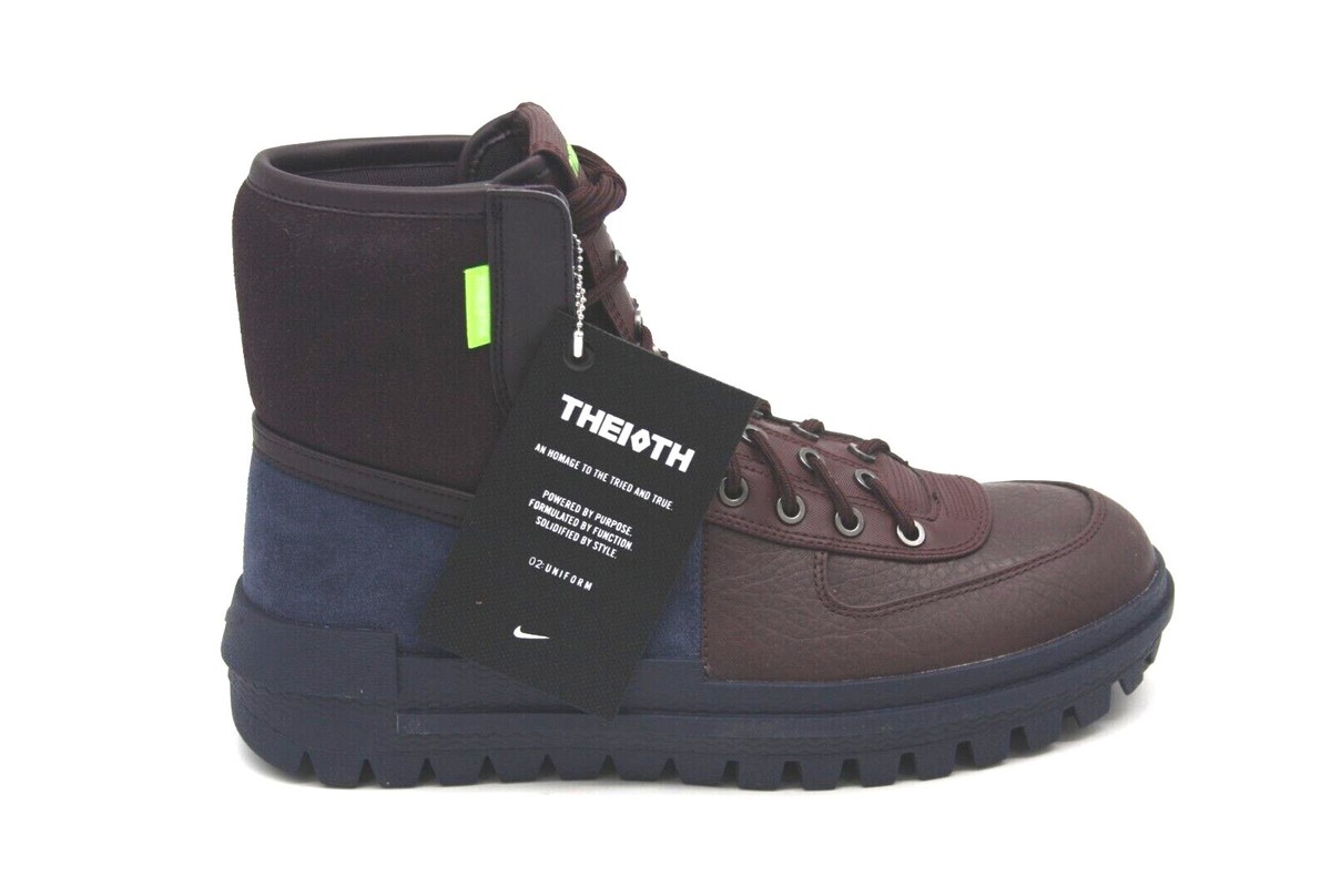 NIKE XARR HIKING BOOT WATER RESISTANT BQ5240-400 OBSIDIAN/ELETRIC