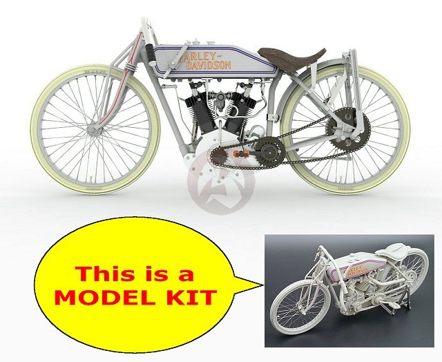 Cix Models 1/6 Harley-Davidson 4 Valve Board Track Racer circa