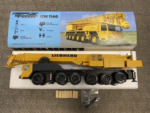 Liebherr LTM1160 Mobile Crane - Conrad 1:50 Scale Diecast Model