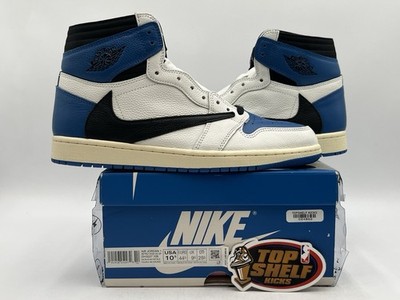 New Nike Air Jordan 1 High Travis Scott Fragment 2021 Size 10.5
