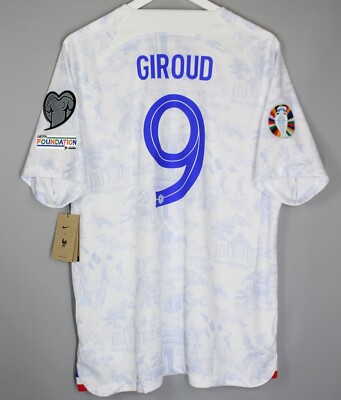 FRANCE NATIONAL TEAM 2022/2024 AWAY FOOTBALL SHIRT JERSEY NIKE #9