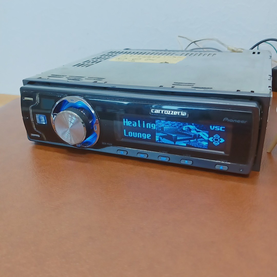 Pioneer Carrozzeria DEH-P620 1DIN Car Audio CD Player Tested Used