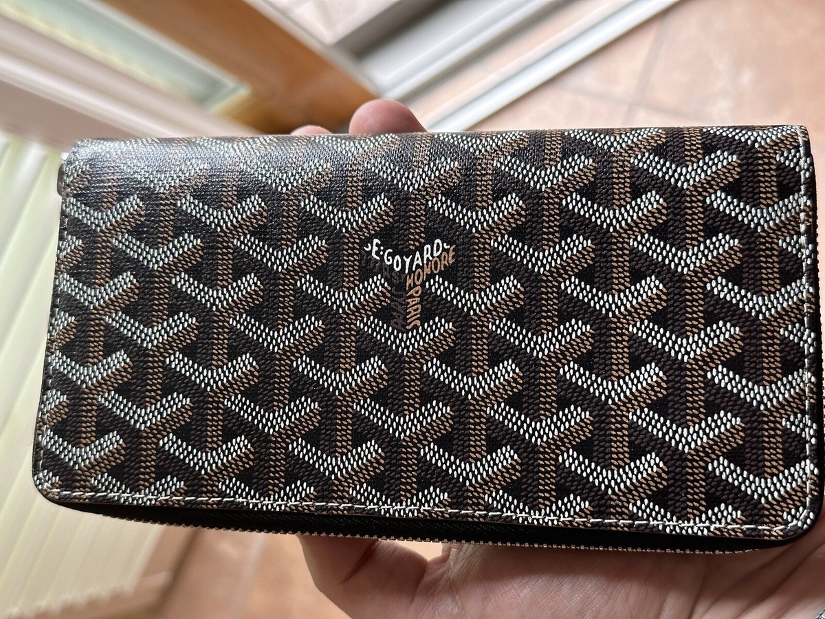NEW] Goyard Round Zipper Long Wallet Matignon Zip Gm Heliborne