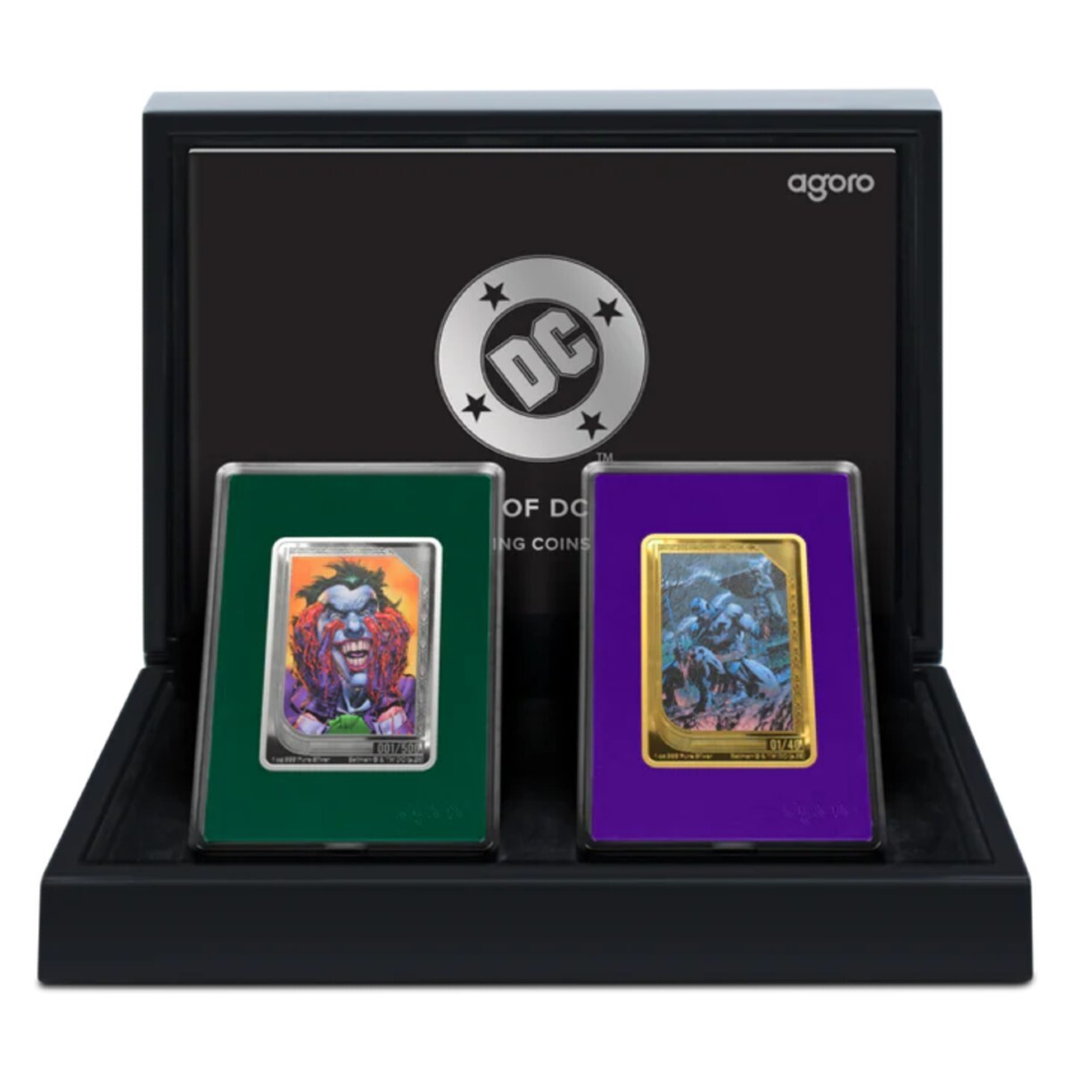 The Art of DC Comics 2025 Silver Trading Coins SEALED BOX Niue