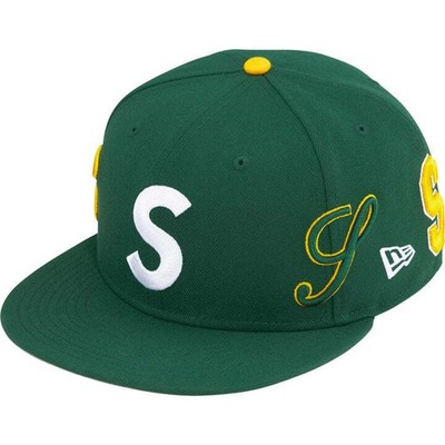 Supreme Multi S Logo New Era Green | eBay