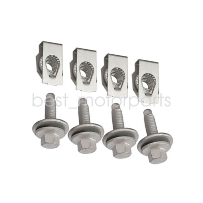 For Ford Expedition F150 Navigator Front Skid Plate Filter 4 Nuts