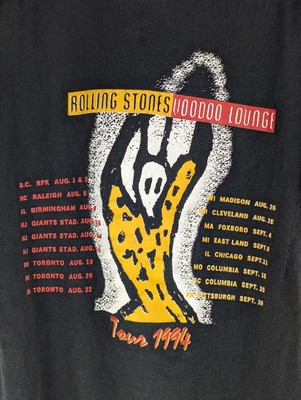 VTG 90s Rolling Stones Voodoo Lounge Tour Band Tee 1994 T Shirt L