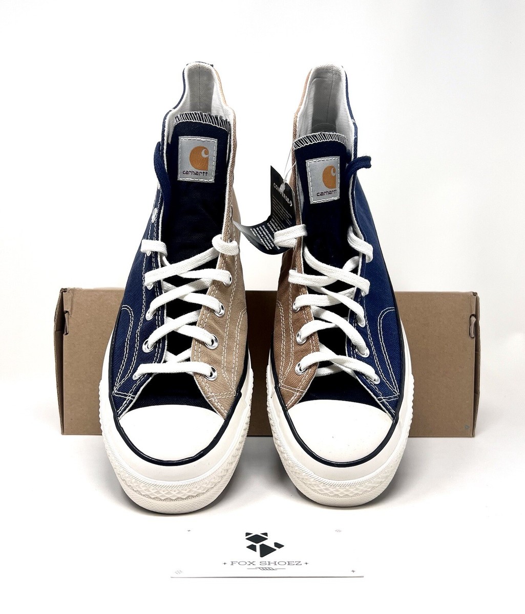 Converse x Carhartt WIP Chuck Taylor 70 Hi Brown Black Tan Navy