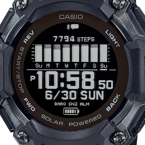 CASIO G-SHOCK GBD-H2000-1BJR G-SQUAD Sport Bluetooth GPS Digital