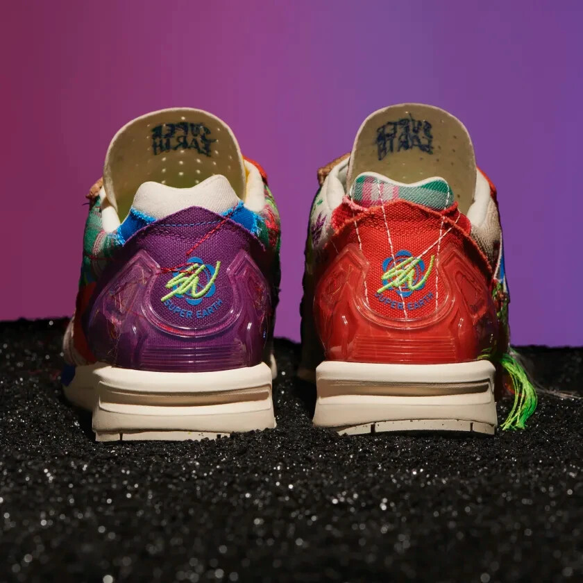 New in Box Adidas ZX 8000 Flower Tassel SUPEREARTH SHOES SNEAKERS