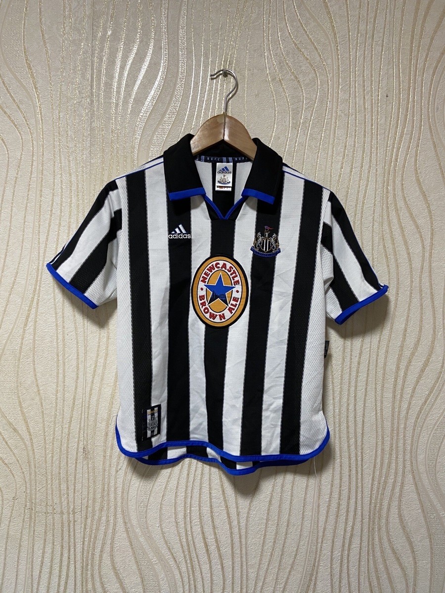 NEWCASTLE UNITED 1999 2000 HOME FOOTBALL SHIRT SOCCER JERSEY