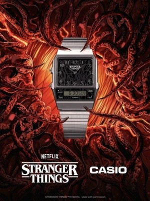 Casio AQ-800EST-1ADR Stranger Things Limited Edition Digital