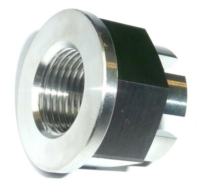 KAWASAKI ZX6R NINJA 1995-1997 REAR AXLE CASTLE FLANGED NUT