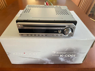 Super Rare Unused Kenwood K-CD01 High Quality Emotional Sound