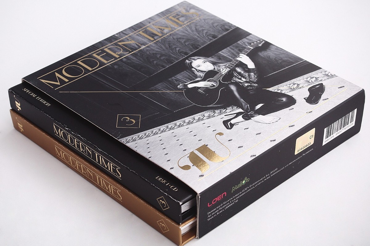 IU Modern Times Special Edition 2013 Kpop Album Opened Condition