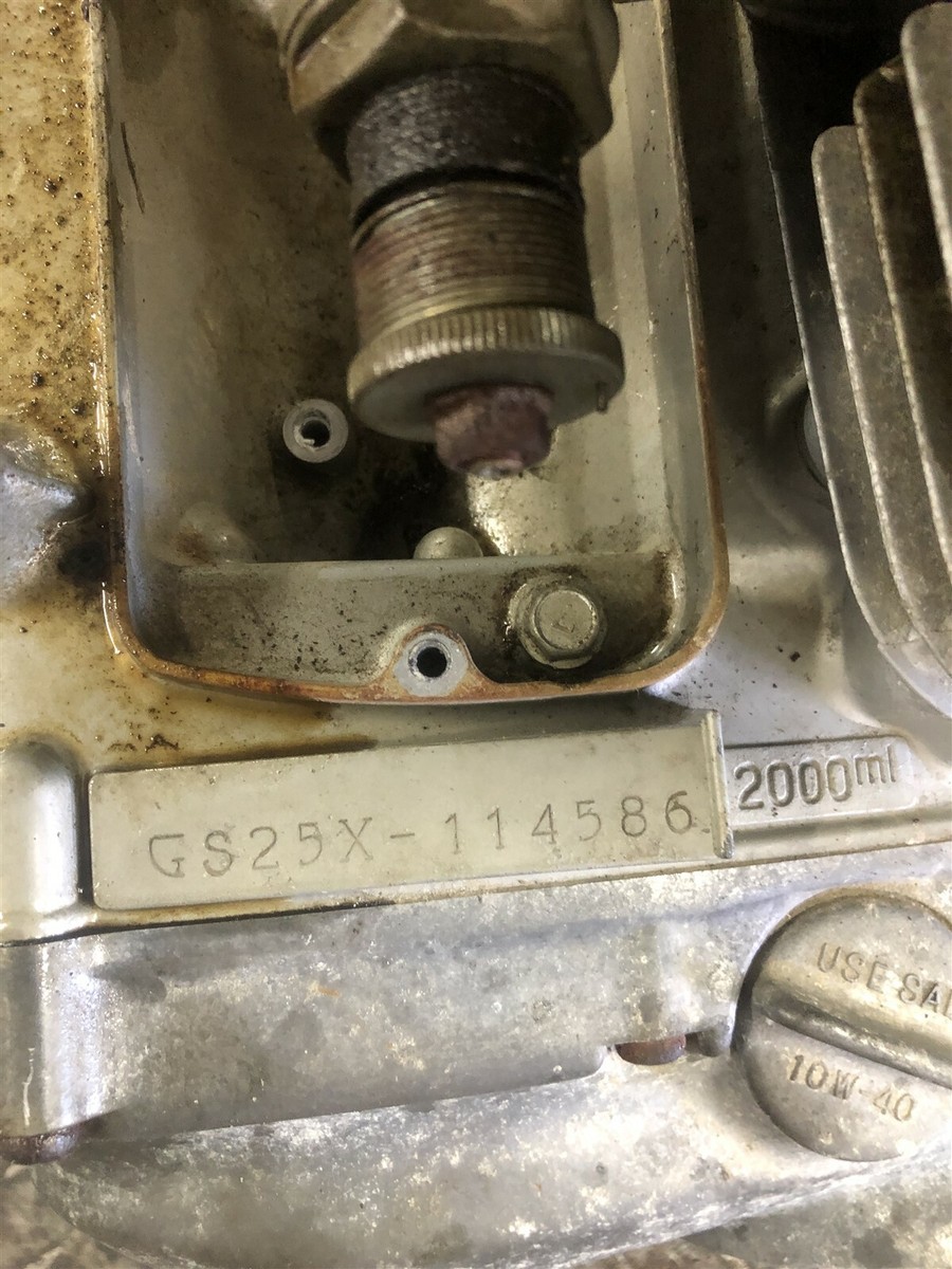 80 Suzuki GS25X GS 250 25X GS250 engine motor | eBay