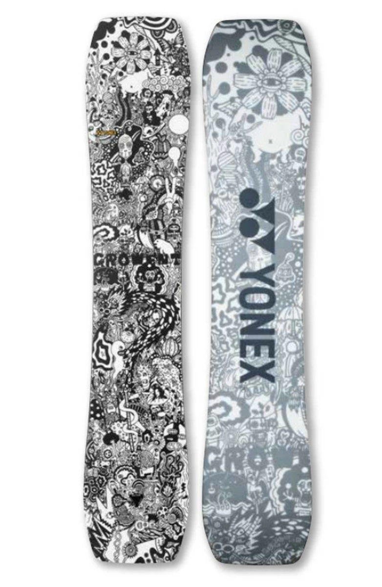 Yonex Snowboard GROWENT 24-25 Model 150cm BLACK/WHITE Snowboard
