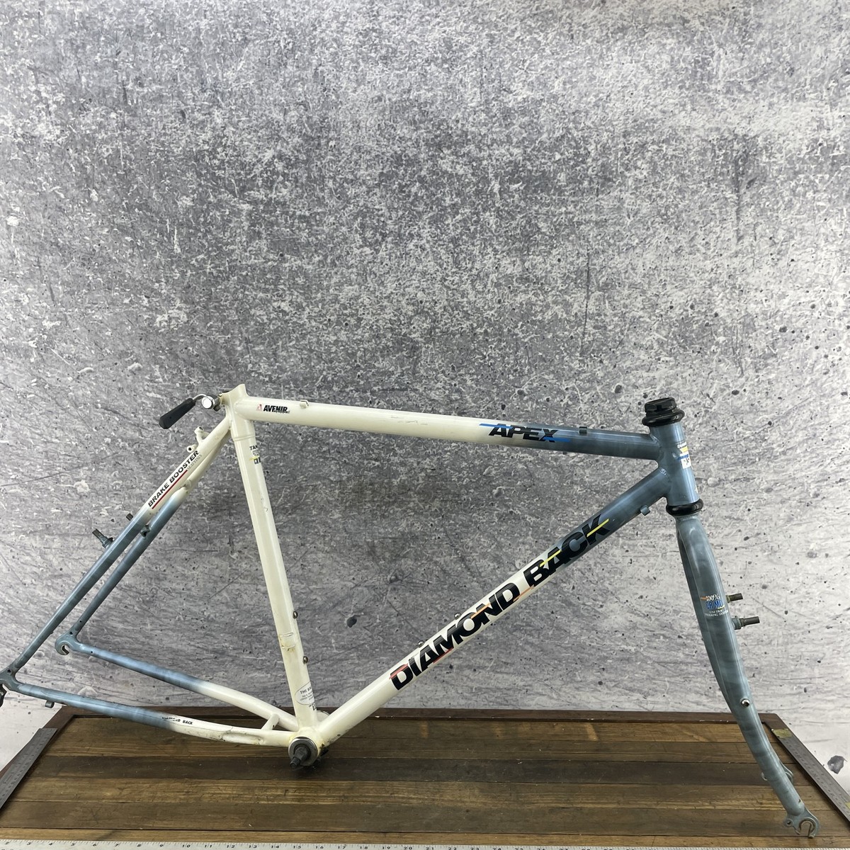 Vintage Diamond Back Apex Bike Frame Set 19 in CrMo Tange 90s MTB