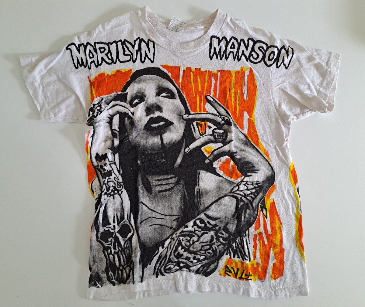 VINTAGE MARILYN MANSON FULL FRONT/BACK GRAPHIC TEE SINGLE STITCH