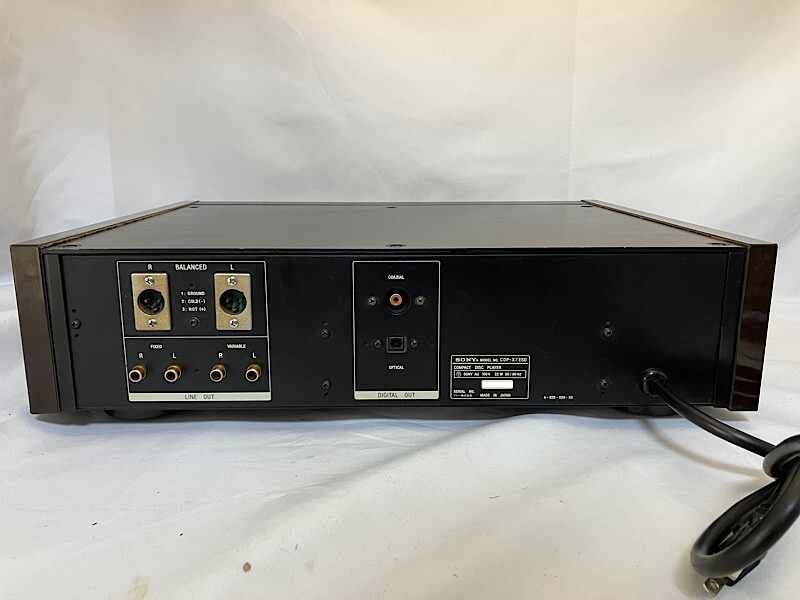 Sony CDP-X7ESD High End CD Player Made in Japan For Parts Free