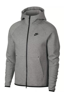 Nike Tech Fleece Full-Zip Hoodie (928483-063) Mens Sz XL Heather