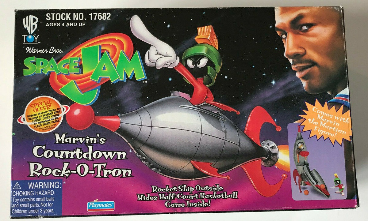 Playmates Space Jam Moron Airship Michael Jordan Nerdlocks 1996
