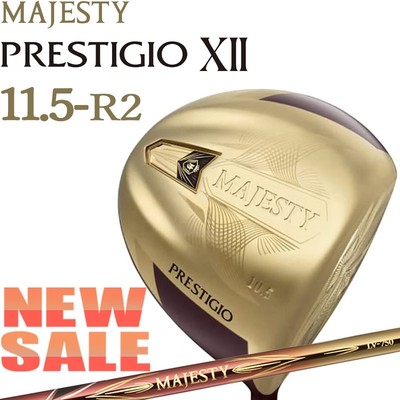 New Sale MAJESTY Golf Japan PRESTIGIO XII Driver LV750 W1 11.5 deg